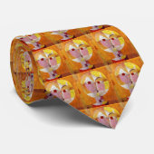 Paul Klee Senecio Painting Krawatte (Gerollt)