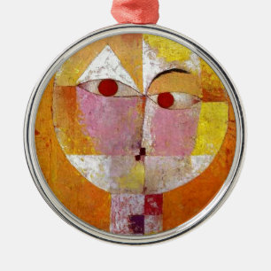 Paul Klee Senecio Painting Ornament Aus Metall