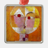 Paul Klee Senecio Painting Silbernes Ornament (Vorne)