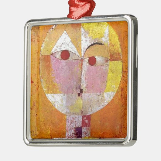 Paul Klee Senecio Painting Silbernes Ornament (Links)