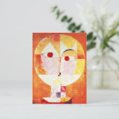 Paul Klee Senecio Postcard Postkarte (Stehend Vorderseite)