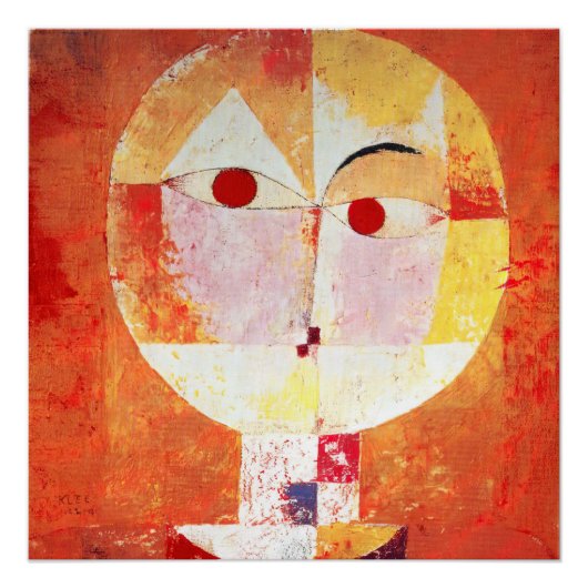 Paul Klee Senecio Poster (Vorderseite)