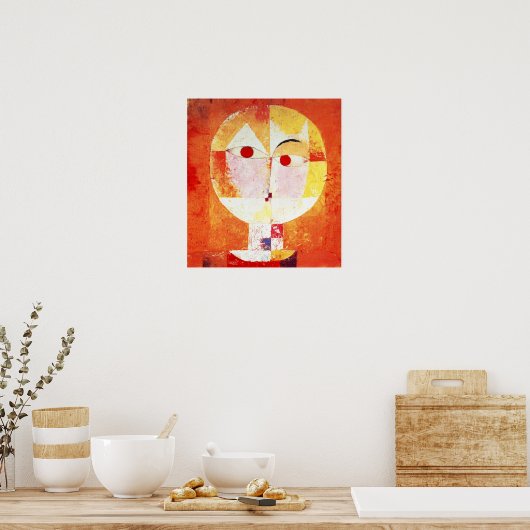 Paul Klee Senecio Poster (Küche)