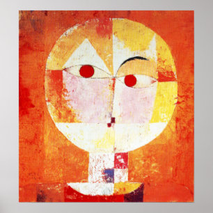 Paul Klee Senecio Poster