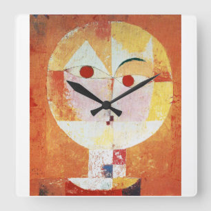 Paul Klee , “ Senecio ” Quadratische Wanduhr