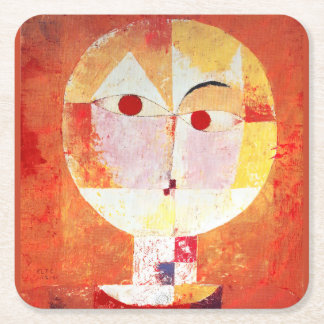Paul Klee Senecio Rechteckiger Pappuntersetzer