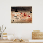 Paul Klee - Seventeen, Crazy, Poster (Küche)