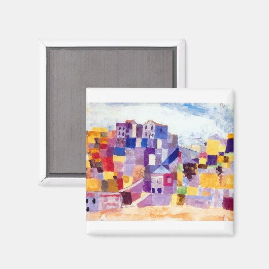 Paul Klee Sicily Magnet (Vorderseite/Rückseite)