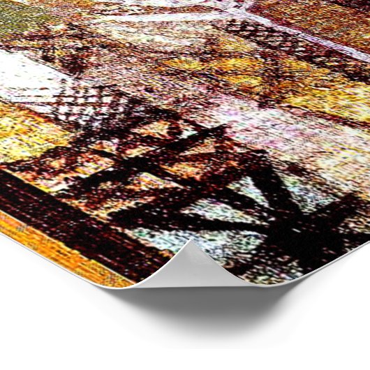 Paul Klee - Sommerhäuser Poster (Ecke)