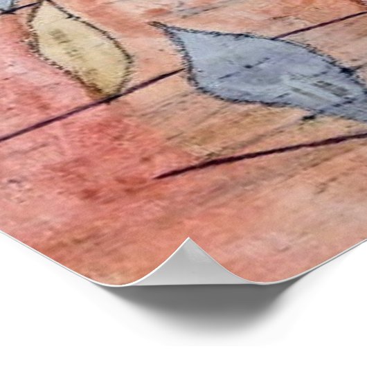 Paul Klee Sparse Foliage Poster (Ecke)