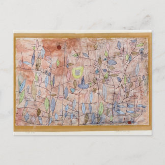 Paul Klee - Sparse foliage Postkarte