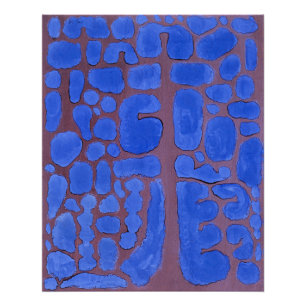 Paul Klee, Später Abend Blick hinaus... Fotodruck