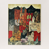 Paul Klee - Stadt der Kirchen Puzzle (Vertikal)