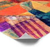 Paul Klee - Stadt mit den drei Domes Poster (Ecke)