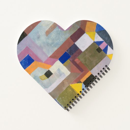 Paul Klee Static-Dynamic-Gradation Notizblock (Rückseite)