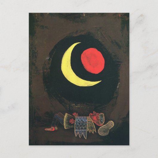 Paul Klee - Strong Dream Postkarte (Vorderseite)