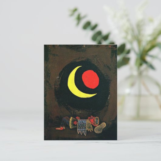Paul Klee: Strong Dream Postkarte (Stehend Vorderseite)