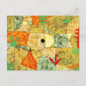 Paul Klee - Südliche Gärten, Postkarte (Vorderseite)