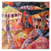 Paul Klee - The Hotel, Fliese (Vorderseite)