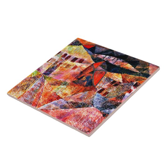 Paul Klee - The Hotel, Fliese (Seite)