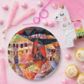 Paul Klee, The Hotel, Pappteller (Party)