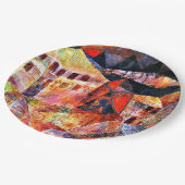 Paul Klee, The Hotel, Pappteller (Schrägansicht)