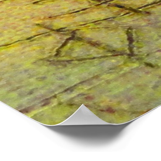 Paul Klee The Tree Kinderzimmer Poster (Ecke)