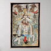 Paul Klee - The Wild Man, Poster (Vorne)