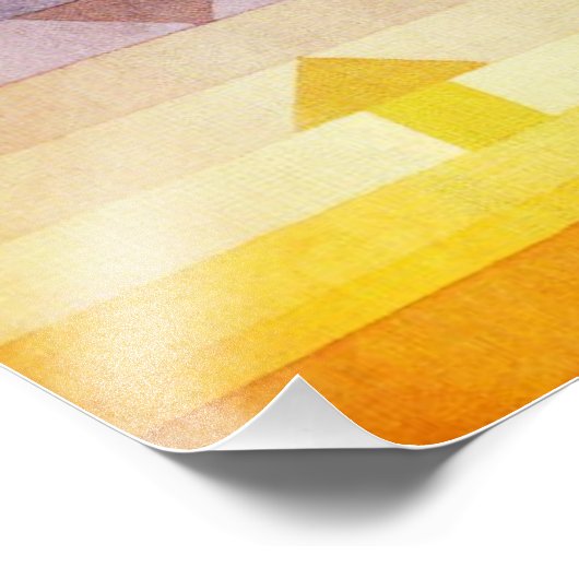 Paul Klee Trennung im Abend Foto Print (Ecke)