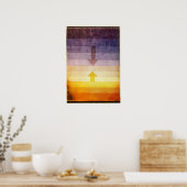Paul Klee Trennung im Abend-Poster Poster (Küche)