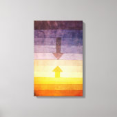 Paul Klee Trennung in der Abend-Leinwand Leinwanddruck (Vorderseite)