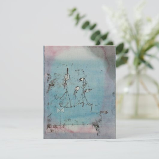 Paul Klee - Twitter Einladung (Stehend Vorderseite)