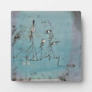 Paul Klee Twitter Machine Plaque Fotoplatte