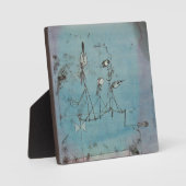 Paul Klee Twitter Machine Plaque Fotoplatte (Vorderseite)