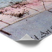 Paul Klee Twitter-Maschine Poster (Ecke)