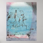Paul Klee Twitter-Maschine Poster (Vorne)