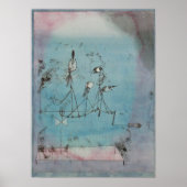 Paul Klee Twitter-Maschinenposter Poster (Vorne)