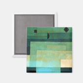 Paul Klee über dem Tempel Magnet (Vorderseite/Rückseite)