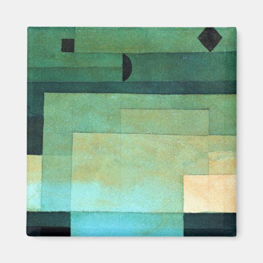 Paul Klee über dem Tempel Magnet (Vorne)
