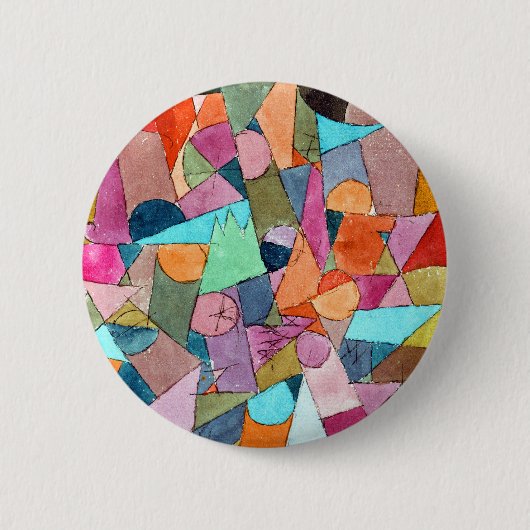 Paul Klee unberechtigt Button (Vorderseite)
