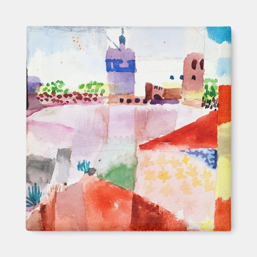 Paul Klee View of Hammamet Magnet (Vorne)