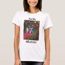 Paul Klee Villa R Cubist Painting T - Shirt