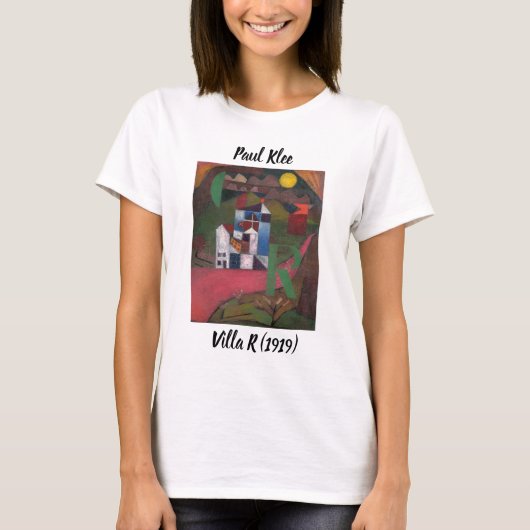Paul Klee Villa R Cubist Painting T - Shirt (Vorderseite)