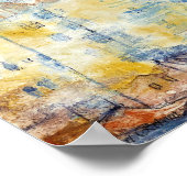 Paul Klee Vista A Una Plaza Poster (Ecke)