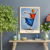 Paul Klee Vogelscheuchen-Poster Abstrakte modernis Poster