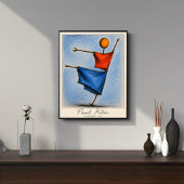 Paul Klee Vogelscheuchen-Poster Abstrakte modernis Poster