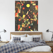 Paul Klee - Vollmond, berühmtes Bild, Leinwanddruck (Insitu (Schlafzimmer))