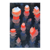Paul Klee - Wachstum der nächtlichen Pflanze Fotodruck (Vorne)