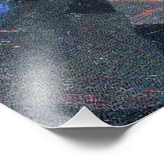 Paul Klee - Wachstum der nächtlichen Pflanze Fotodruck (Ecke)