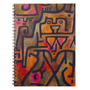 Paul Klee-Waldhexe-Notizbuch Notizblock